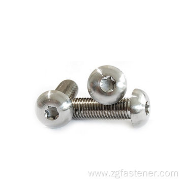 Stainless steel hex socket button head screws